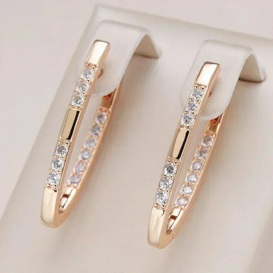 Exquisite Zirconia Earrings